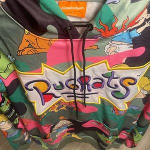 RUGRATS EMBROIDERED CAMO HOODIE